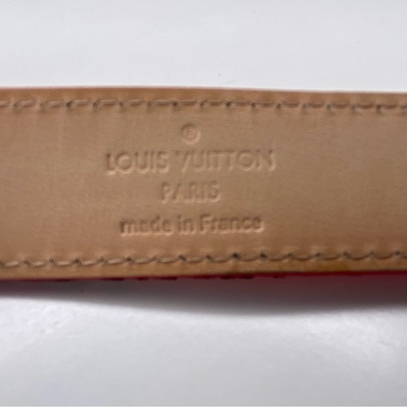 Louis Vuitton Belt Pink Patent Leather Belt main image 5